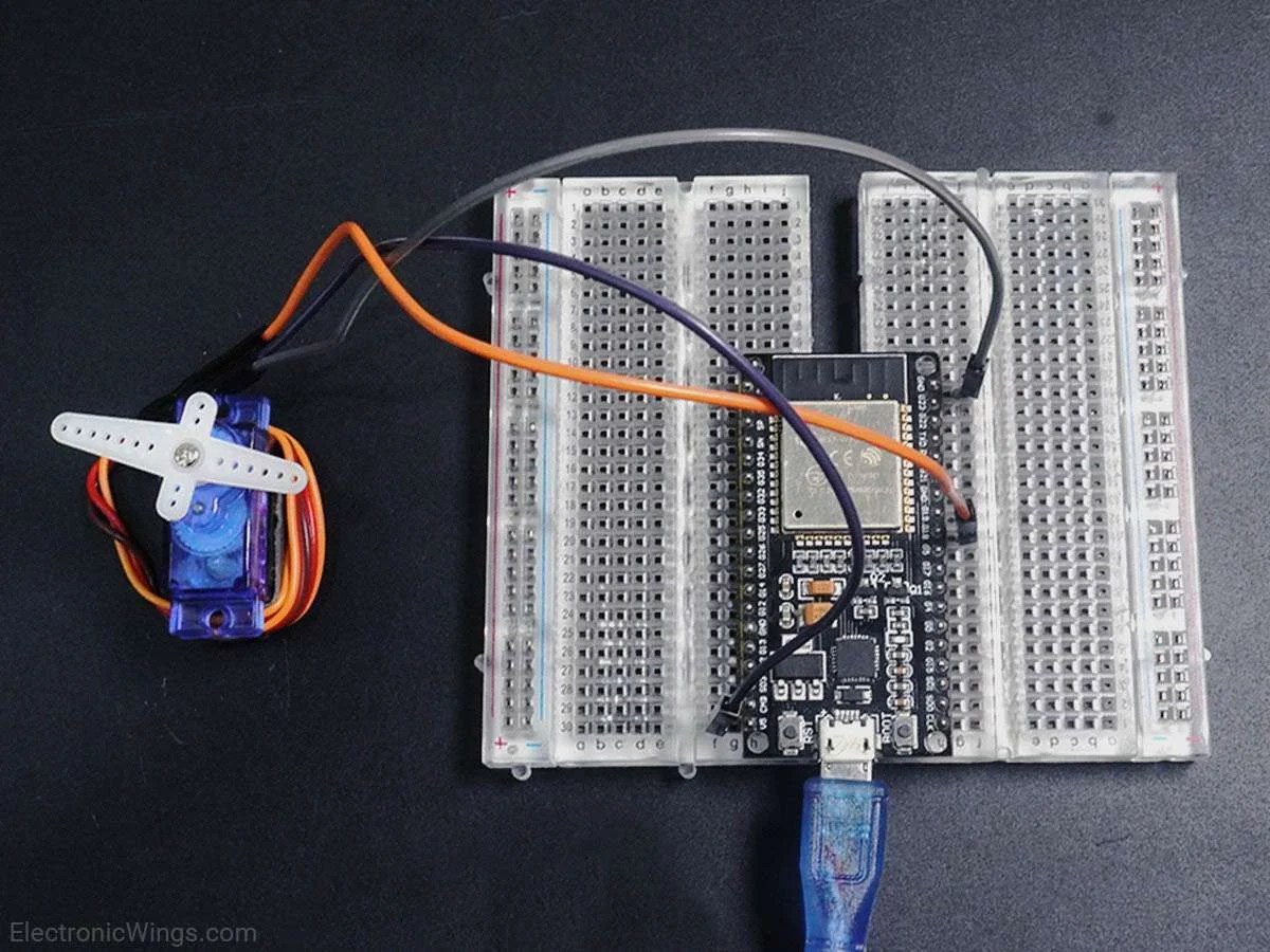 Servo Motor Interfacing with ESP32 ESP32